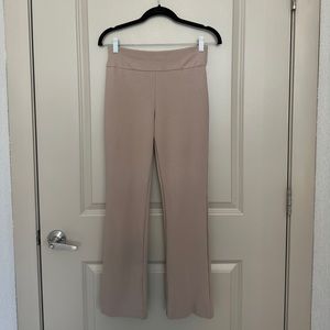 Express Columnist Boot High-Rise Khaki/Taupe Pants, Size XS